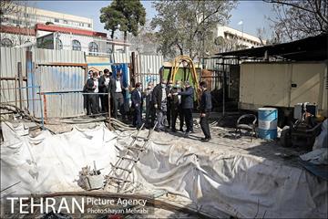 بازدید دادستان تهران و معاونین شهردار از زیرگذر گلوبندک 33