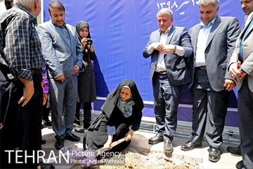 مراسم کلنگ زنی پلازای خیابان دعوتی 3