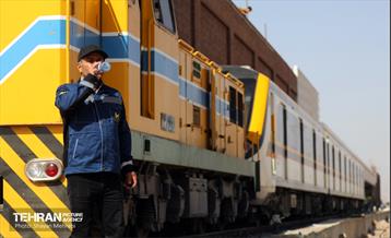 فرآیند تست سرد متروی تهران پرند 34