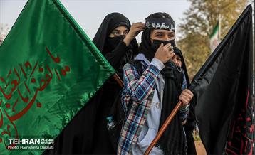 راهپیمایی جاماندگان اربعین حسینی در تهران 5