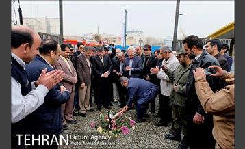 آیین کلنگ زنی و احداث ایستگاه آتش نشانی شهرک بوعلی 22