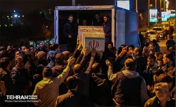 مراسم وداع با پیکرهای مطهر ۱۱۰ شهید گمنام دفاع مقدس 5