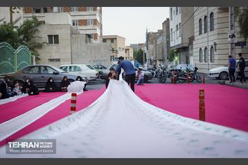 توزیع ۷۰۰۰ بسته افطاری ساده در ۳ محله منطقه۱۶