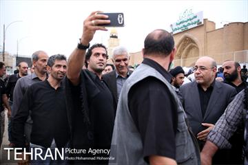 حضور سیدمحمدعلی افشانی شهردار تهران در کوفه 15