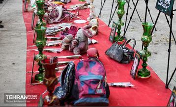 ادای احترام آتش نشان‌های تهران به شهدای جنگ ۱۲ روزه 35