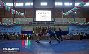 اختتامیه مسابقات کشتی شهرداری تهران 8