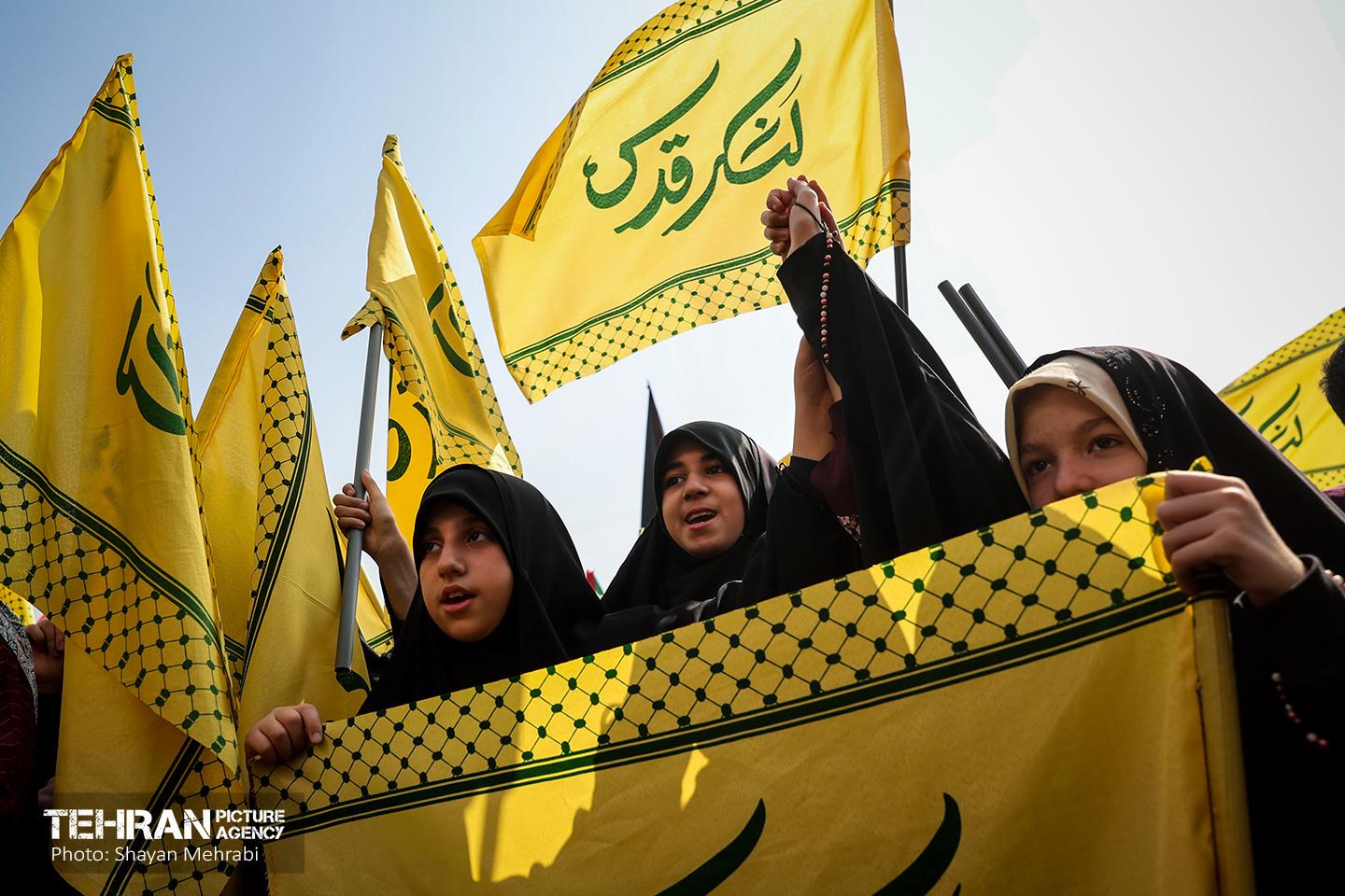 اجتماع «نوجوانان آرمانی، لشکر قدس»