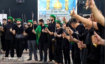 آئین سنتی مشعل گردانی تهران(محرم ۱۴۴۵) 26