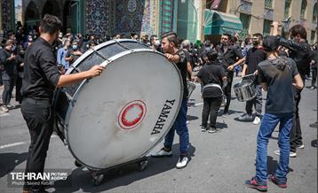 مراسم عزاداری عاشورای حسینی در امامزادگان سیدجعفر(ع) و حمیده خاتون(س) 16