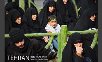 تجمع عزاداران فاطمی در میدان هفت تیر 6