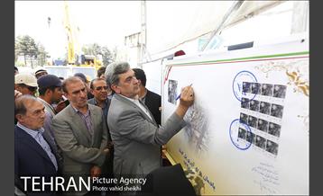 مراسم جمع آوری آخرین قطعه شاه تیر های عرشه پل گیشا  10