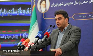 آیین بهره‌برداری از طرح نوسازی حمل و نقل عمومی تهران 27