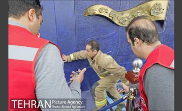 مسابقه پله نوردی آتش نشانان کشور 21