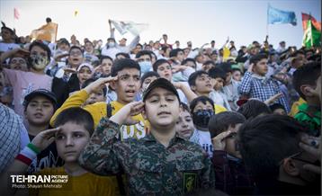 اجتماع بزرگ نوجوانان غرب تهران در پویش سلام فرمانده 48