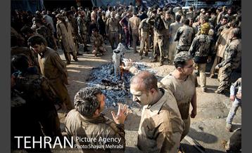 آیین گِل ‌مالی ‌لرستانیهای مقیم پایتخت 23