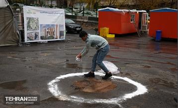 آیین آغاز عملیات اجرایی پارکینگ و مجموعه خدماتی باغ‌وزیری 21