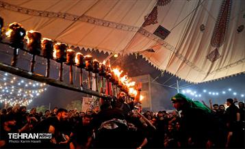 محرم در محله دولت آباد 19