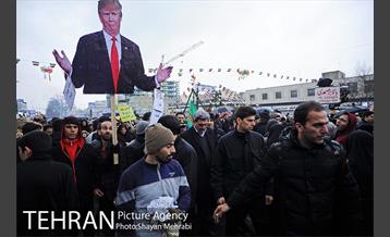 حضور شهردار تهران در راهپیمایی یوم الله 22 بهمن 17