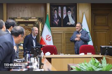 نشست مشترک وزیر نیرو و شهردار تهران 2
