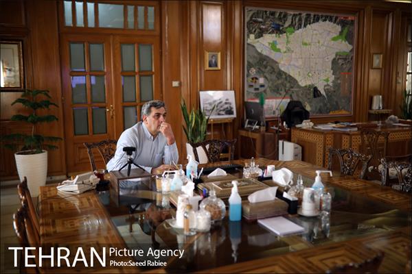 جلسه مجازی شهردار تهران با انجمن صنعت سیمان 11