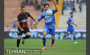 دیدار سیاه جامگان و استقلال تهران در لیگ برتر فوتبال 20