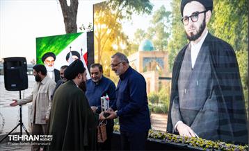 مراسم رونمایی از بنای یادبود شهید سیدعلی اندرزگو