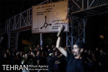 دسته عزاداری در خیابان اندرزگو‎ 16