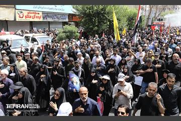 تشییع پیکر شهید اسماعیل هنیه در تهران - 2 8