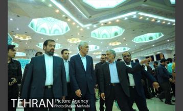 بازدید مهندس افشانی  شهردار تهران از نمایشگاه بین‌المللی قرآن 18