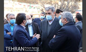 بازدید شهردار تهران از پروژه هاى منطقه ١٧