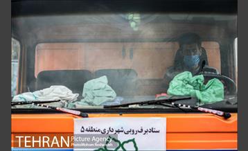 مانور خودرویی عملیات برف روبی شهرداری تهران 24