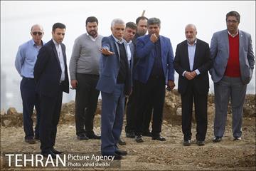 بازدید شهردار تهران از پروژه درختکاری کمربند سبز تهران  20