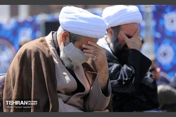 عزاداری شهادت امام صادق (ع) در میدان صادقیه 11