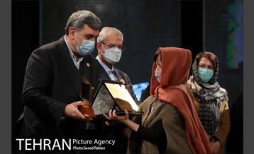 مراسم اختتامیه پنجمین دوره جایزه جهانی خشت طلایی تهران 91