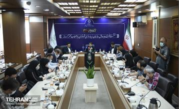 نشست خبری مدیرعامل سازمان زیباسازی شهرداری تهران 2