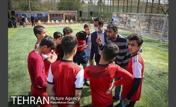 مسابقات داژبال و فوتبال کودکان تلاشگر 18