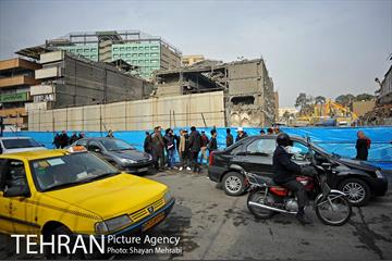 بازگشایی خیابان جمهوری پس از حادثه پلاسکو 8