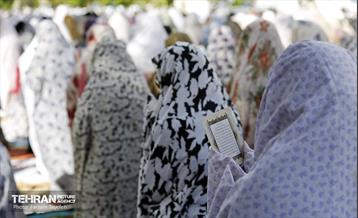 اقامه نماز عید سعید فطر در محله شهران 11