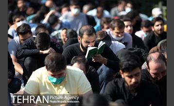 مراسم دعای عرفه در میدان امام حسین(ع) 1