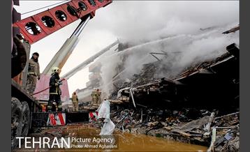 سومین روز عملیات امداد ونجات حادثه پلاسکو 3
