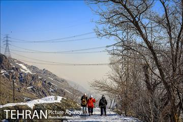 آلودگی هوای تهران از فراز کلکچال 2