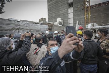 بازدید فتاح رئیس بنیاد مستضعفان از ساختمان پلاسکو 39