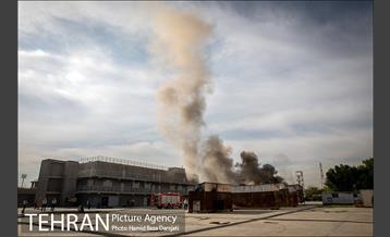 بازدید مدیرکل دفتر شهردار تهران از مرکز آموزش های آتش نشانی 23