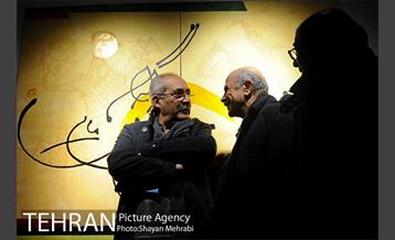 افتتاح ششمین نمایشگاه خط‌نگاره‌های ابراهیم حقیقی 19