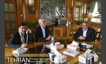 اولین جلسه محمد علی افشانی در دفتر شهردار تهران 8