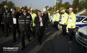 طرح زمستانه مشترک پلیس راهور و شهرداری تهران 28