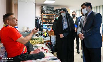 تکریم جانبازان آسایشگاه شهید بهشتی  7