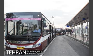 بازدید شهردار تهران از خطوط اتوبوسرانی  1