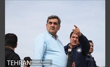 بازدید شهردار تهران از منطقه سیل زده پل سبحانیه دشت آزادگان 9