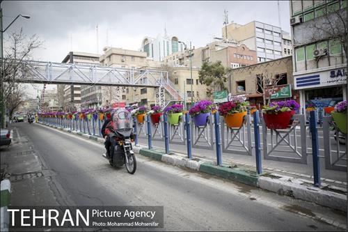 استقبال از بهار در خیابانهای تهران 16